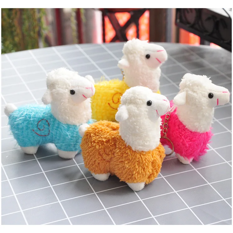 Kawaii Альпака плюшевая игрушка Мягкое Животное овечка кукла милая маленькая