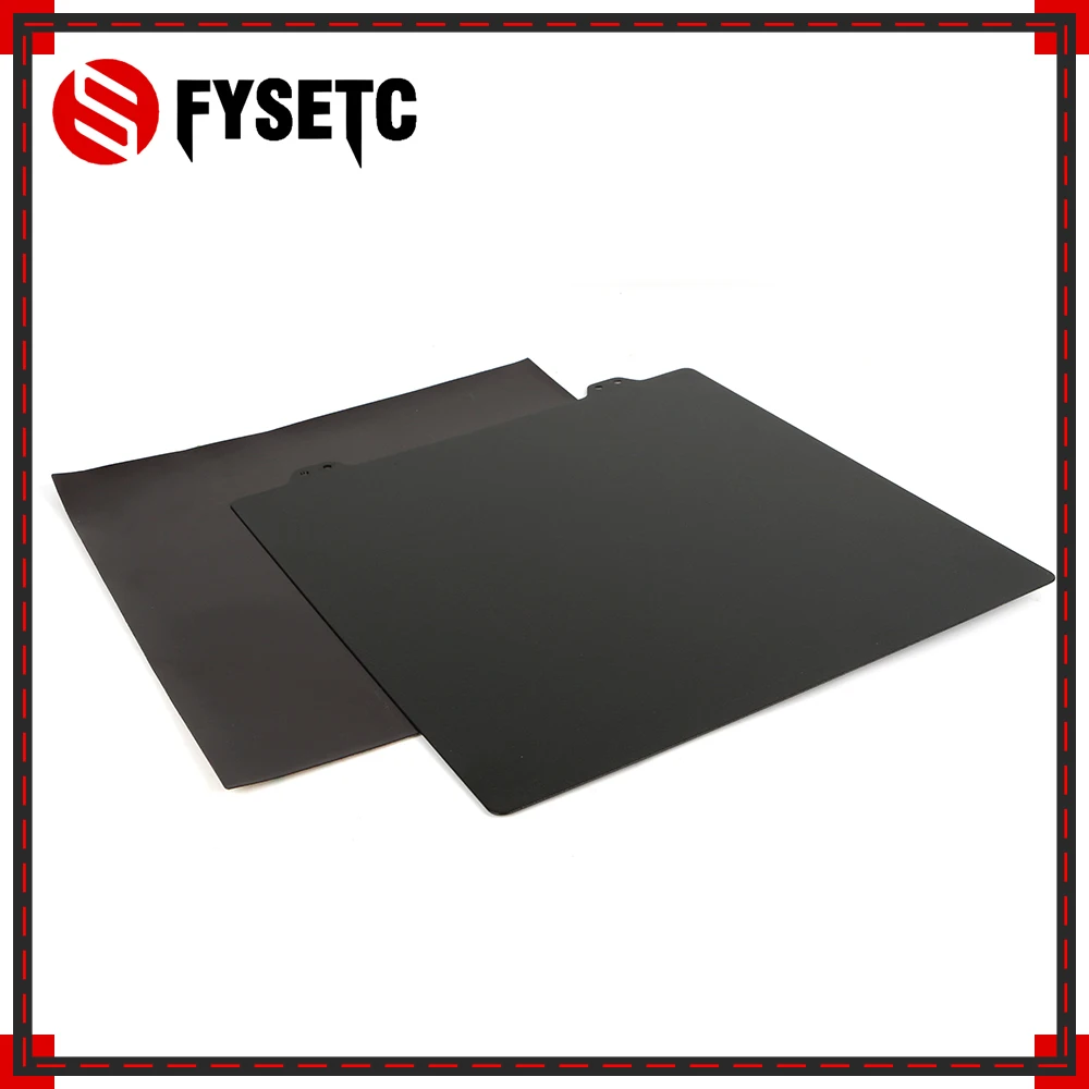220X220mm Двусторонняя текстурированная пей Рессорная сталь лист + Магнитный B