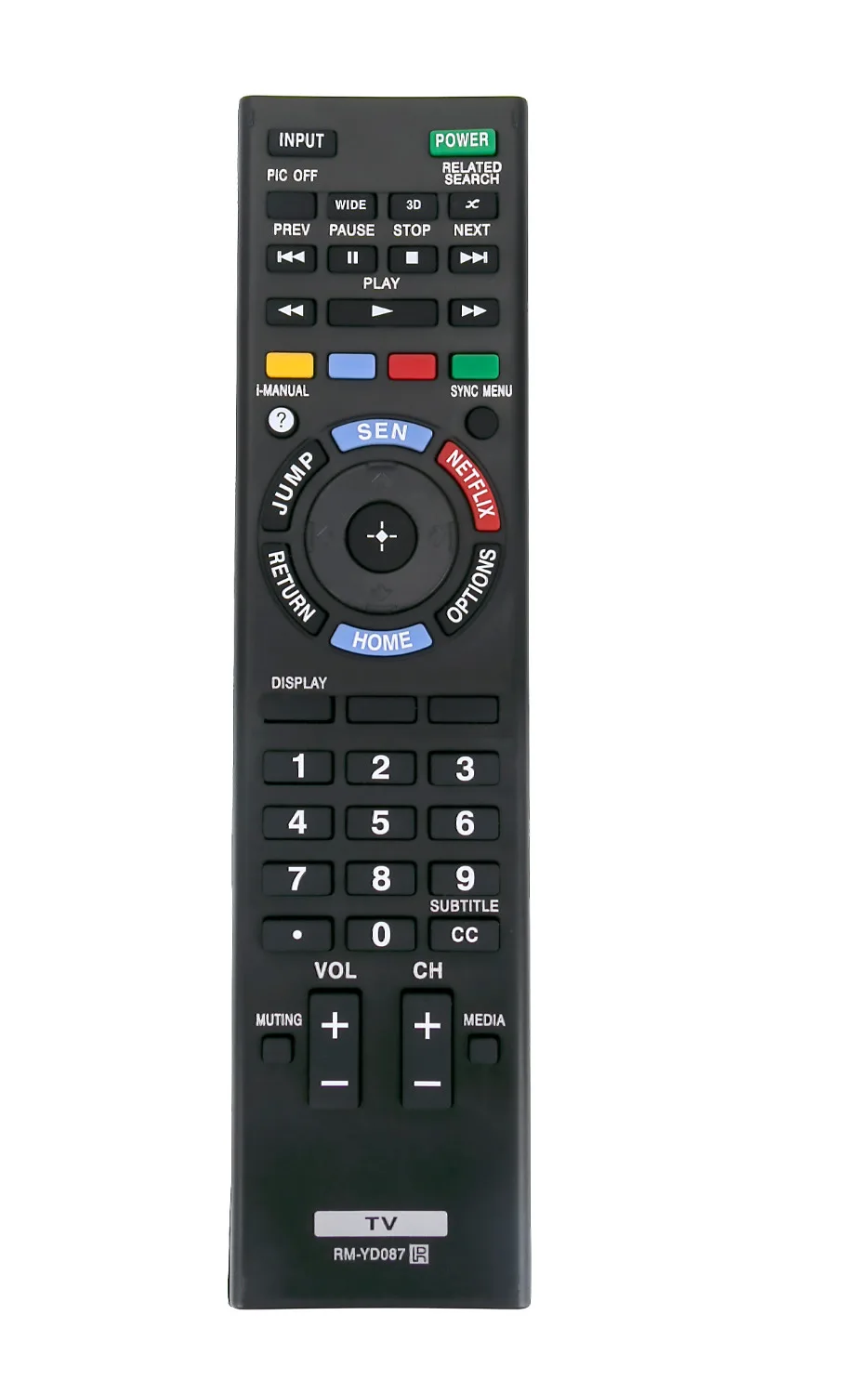 Новый пульт дистанционного управления RM YD087 подходит для Sony LCD HDTV TV KDL 47W800A 47W801A 47W802A