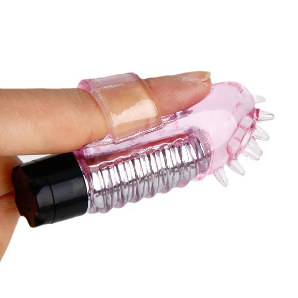 Бесплатная доставка Желе палец вибратор многоскоростной клиторный стимулятор