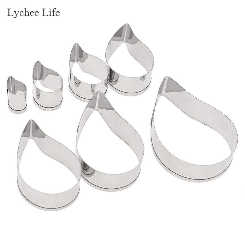 Lychee Life 7 шт./набор из нержавеющей стали Европейский Пейсли спиральный Цветочный