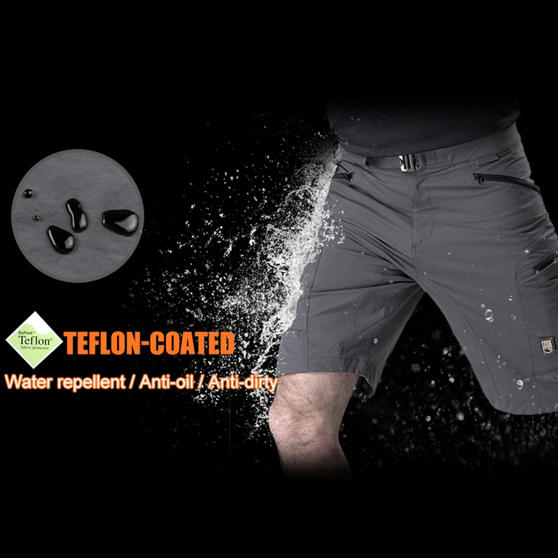 FREE SOLDIER outdoor tactical military men's short pant for camping climbing thin and quick-drying for summer
