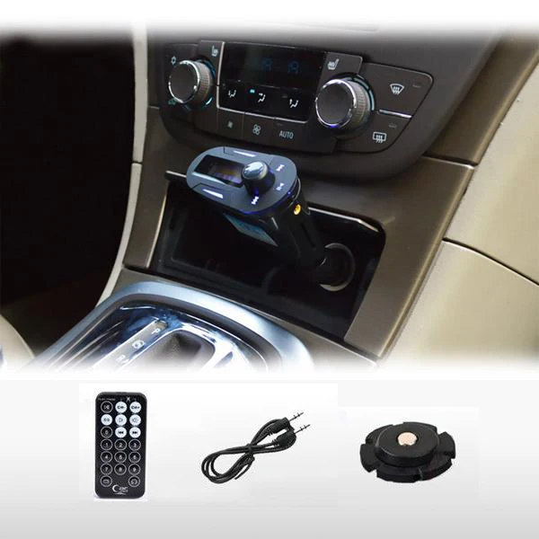 Kebidu Универсальный цифровой Car Kit Беспроводной fm передатчик Автомобильный MP3 плеер
