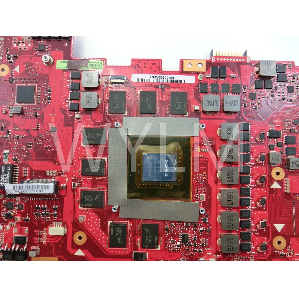 GX800VHK с I7-7820HK процессором GTX1080 16 Гб материнская плата REV3.0 для ASUS GX800VH Материнская плата ноутбука протестированная Рабочая