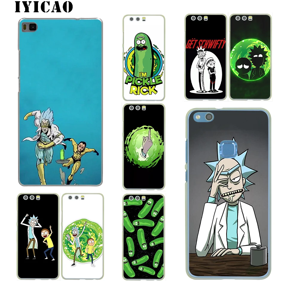 Жесткий чехол Rick Morty для Huawei P30 P20 P9 P10 Plus P8 Lite Pro P Smart Z 2019 Nova 2i 3i 4 5i | Мобильные