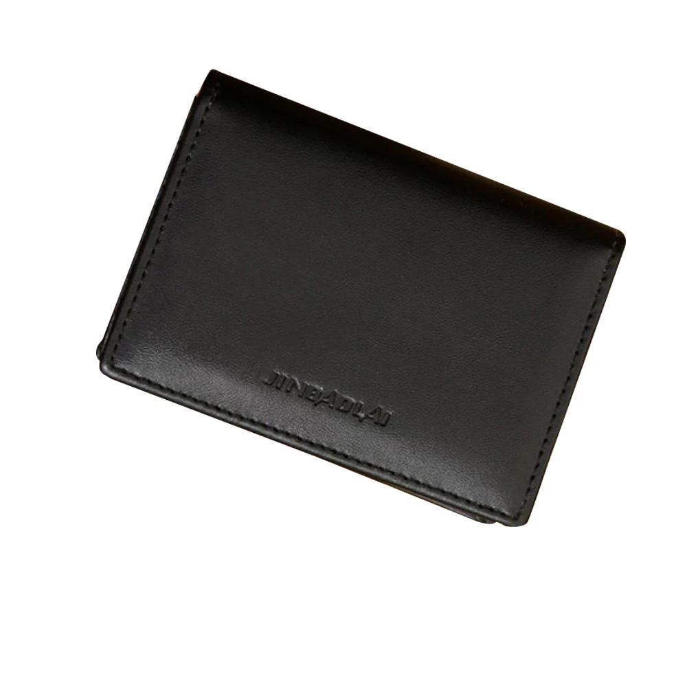 Брендовый роскошный мужской бумажник винтажный короткий тонкий кошелек 2020