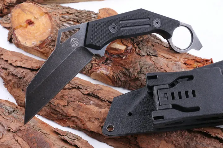 NewD2 Стеклоочистителя G10 Ручка Strider Karambit Тактическая Фиксированные Ножи охотничий