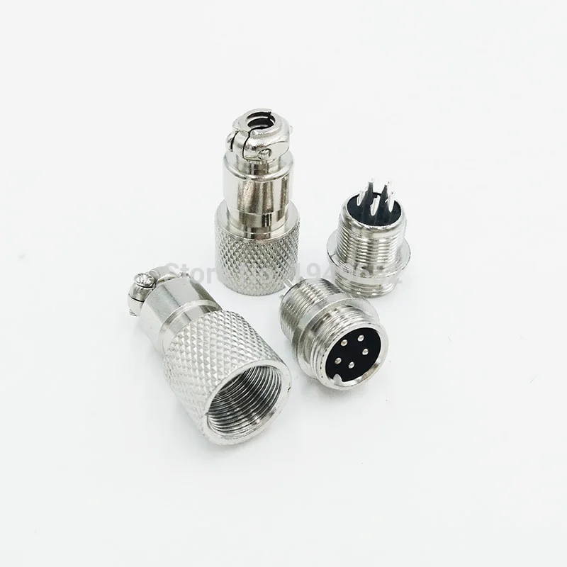 Авиационный разъем штекер 12 мм GX12D круговой push pull 2pin3pin4pin5pin6pin 5A 125 в|connector male|connector