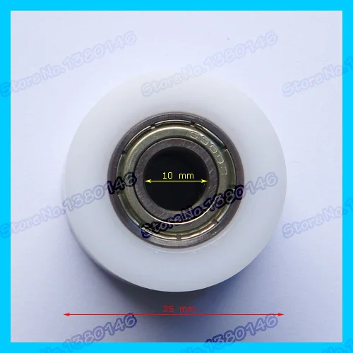 Направляющее колесо ролика 10 мм белая цепь Натяжитель для велосипеда dirt pit pro