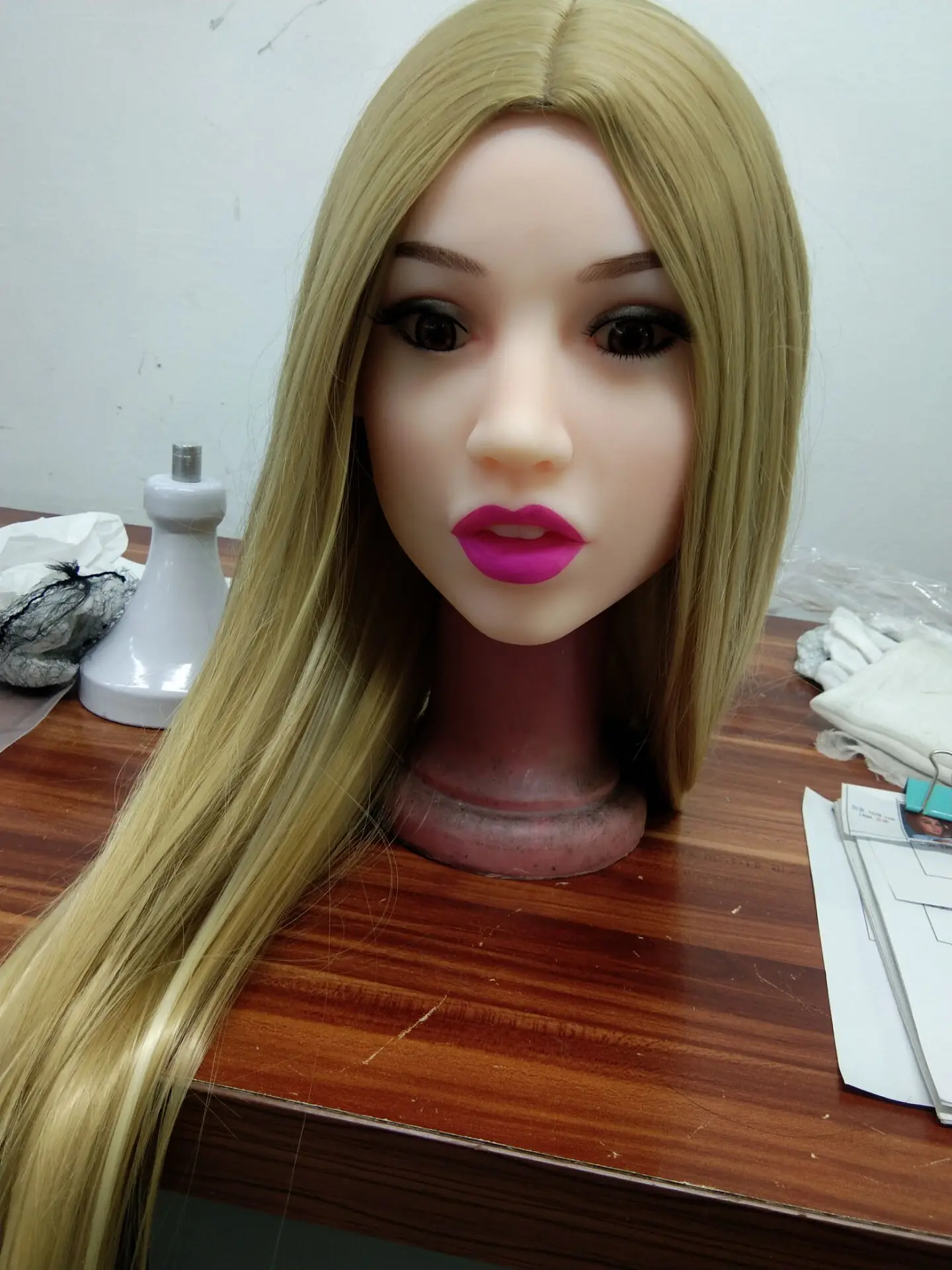 Кукла для орального секса 63 # Реалистичная силиконовая голова любви|sex doll head|oral sex