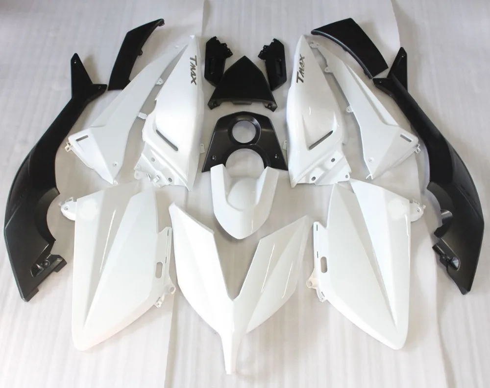 

KODASKIN Tmax оригинальный белый жемчужный Цветной 3D ABS пластиковый инъекционный комплект обтекателей болты для кузова для Yamaha Tmax530 2015 2016