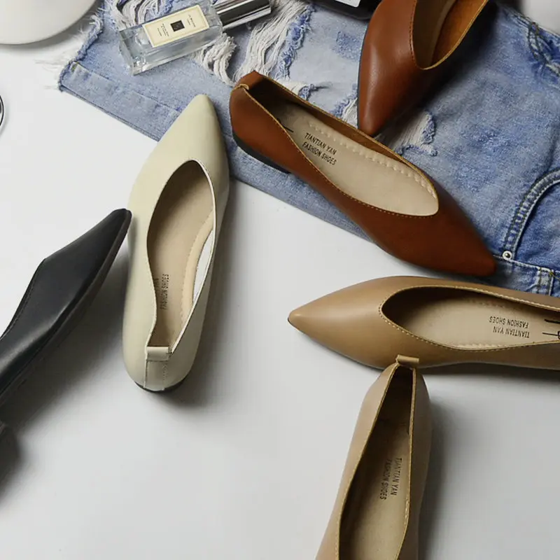 Женские туфли лодочки с острым носком женские на шпильке для работы свадебные