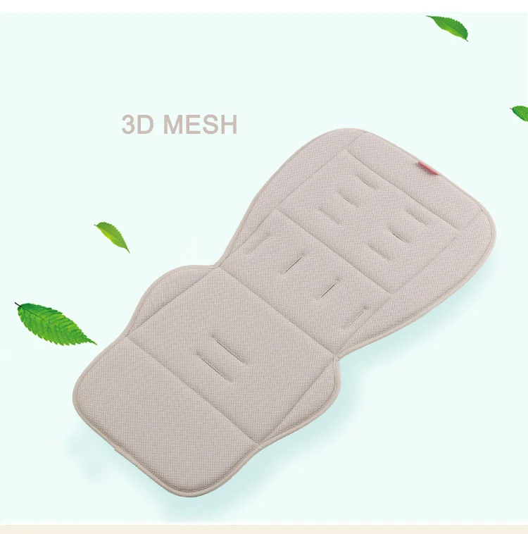 Дышащая детская коляска Подушка сиденье для кресла-коляски вкладыш 3D сетка противоскользящая задняя мягкая подушка сиденья для ребенка для коляски автомобильное кресло