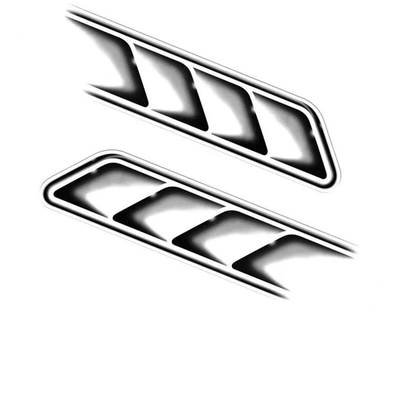 Автомобильный Стайлинг 3D Искусственные вентиляционные отверстия декоративные