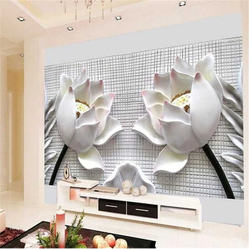 Обои beibehang настенная живопись современное искусство Нетканая бумага 3d TV