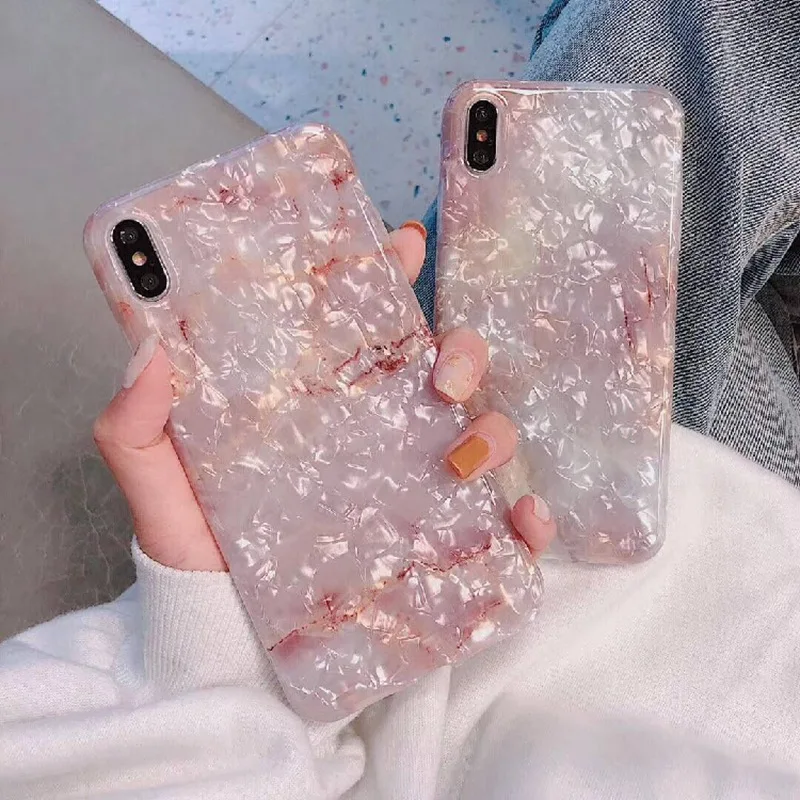 Глянцевый чехол с мраморным камнем нефритом и трещинами для 11 Pro iPhone X XR XS MAX 8 7