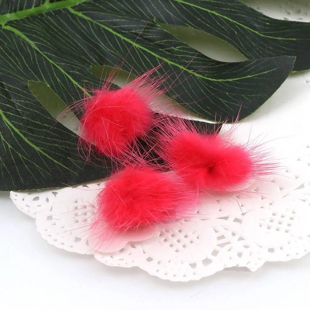 TS0970-3 100pcs 100 шт 23 цвета DIY помпон 3 см норки помпоны меховые шары для шитья на Плетеный брелок шарф обувь шапки DIY ювелирные аксессуары - Цвет: TS0970-3 100pcs