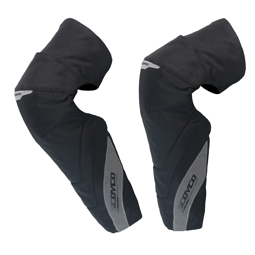 K19 black knee guard SCOYCO мотоциклетные наколенники термозащита от ветра дропшиппинг хлопковый слой наколенники спортивное оборудование мотоциклист наколенник - Цвет: K19 black knee guard