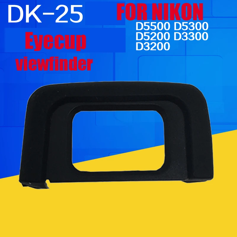 Niewe Collectie DK25 dk-25 Oogschelp Eye Stuk Zoeker oculair для камеры NIKON DSLR D3200 D5300 D5500 бесплатно