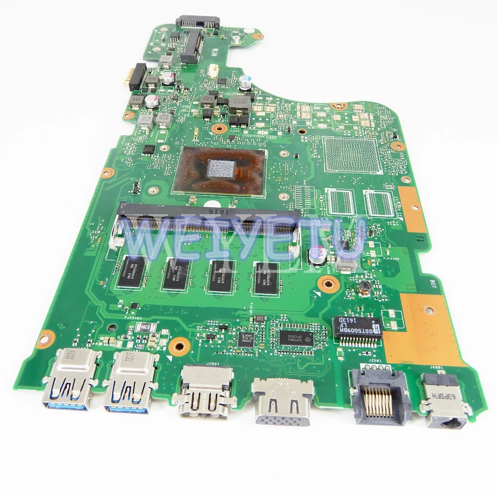 X555YA MB. _ 4G/A4-7210/A6-7310CPU/AS материнская плата для ASUS X555Y X555YI X555D A555D X555DG ноутбука 90NB09C0-R00020