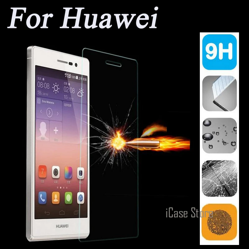 Экран протектор Закаленное Стекло Чехол для мобильного телефона HUAWEI Ascend P9 Lite Plus P6