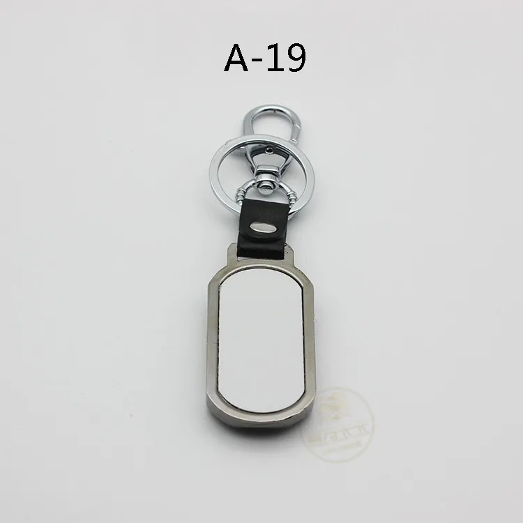 A-19 10 шт./лот, пустые металлические брелоки, брелоки для бутылок, открывалка для бутылок, сделай сам, подарочная печать, бумага для сублимации чернил, двусторонняя печать - Цвет: A-19