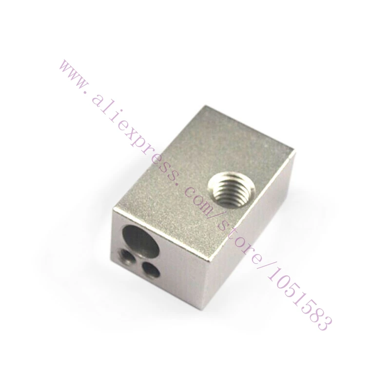 2 шт. алюминиевый нагревательный блок для 3D принтера RepRap Ultimaker Kossel|aluminium heating