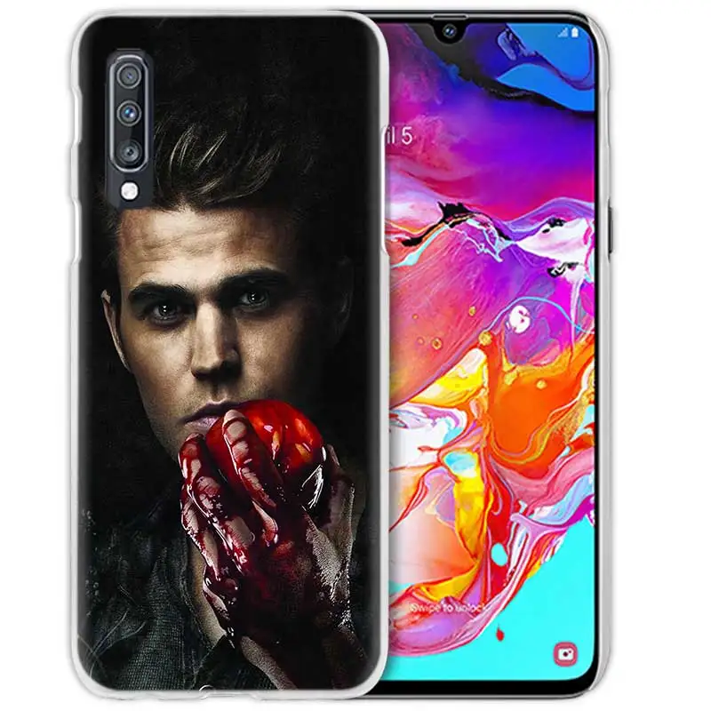 05 Вампира Дневники чехол для samsung Galaxy M40 A50 A80 A70 A60 A40 A30 A20e A10 J4 J6 плюс J8 S10e S10 5G жесткий чехол для телефона pc - Цвет: 05