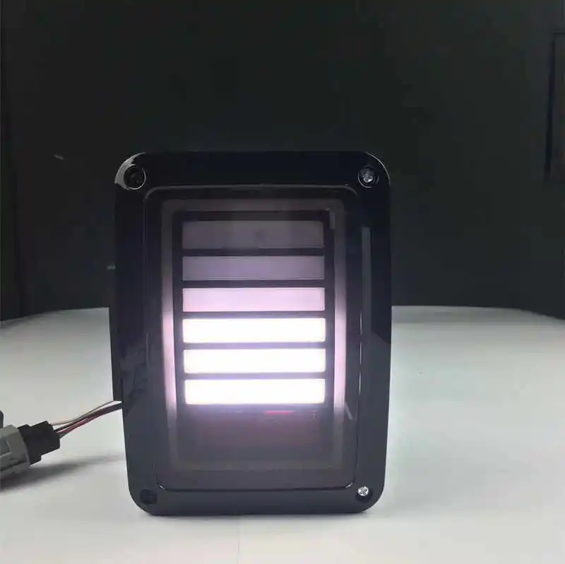 Новейший JK светильник s 2X Flash светодиодный задний светильник s торможение задние лампы для Jeep Wrangler JK JKU светодиодный задний светильник США/ЕС