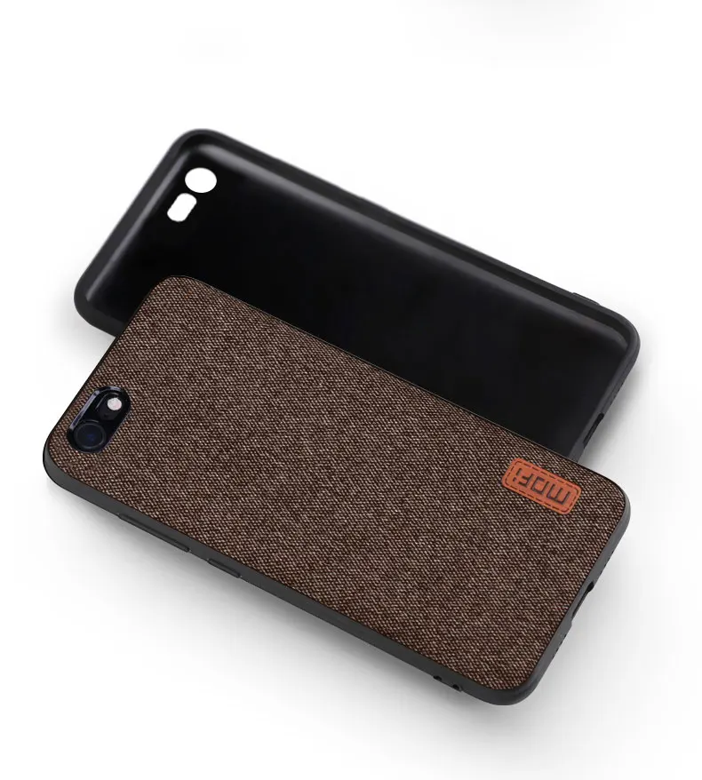 Чехол для iphone 6 6s Plus, чехол MOFI для iphone 6 plus, чехол для задней панели, чехол для Apple 6 с мягким краем, для iphone 6S plus, тканевый чехол