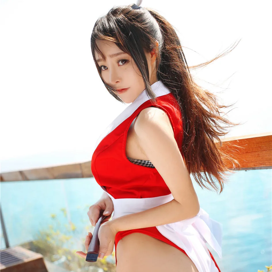 Аниме игра Король бойцов mai shiranui косплей сексуальная одежда полный комплект для