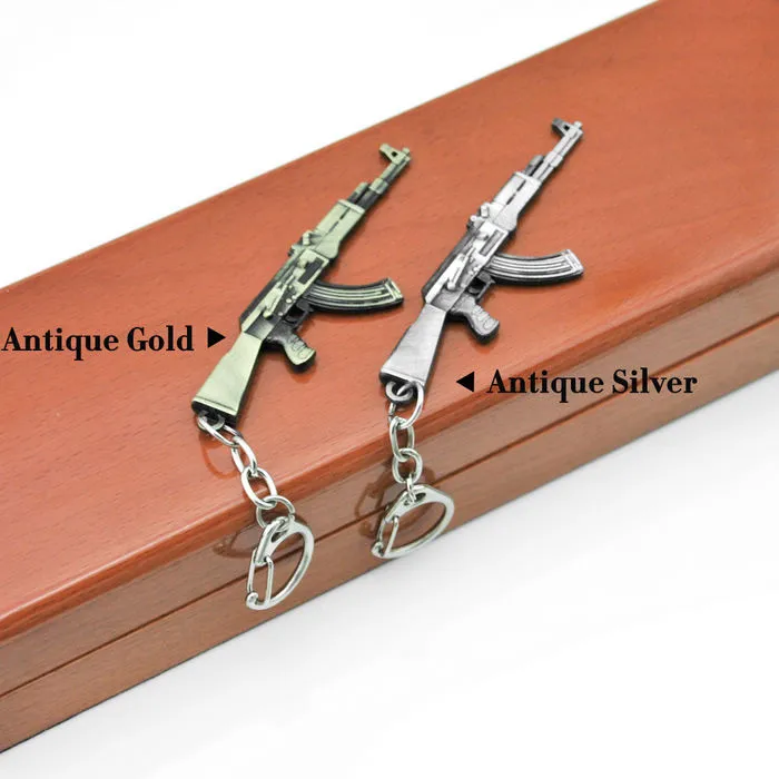 Новинка AK47, брелок с ружьем для мужчин, брелок, Awp винтовка, снайпер, CS GO, Saber, мужской ювелирный брелок, сувениры, подарок