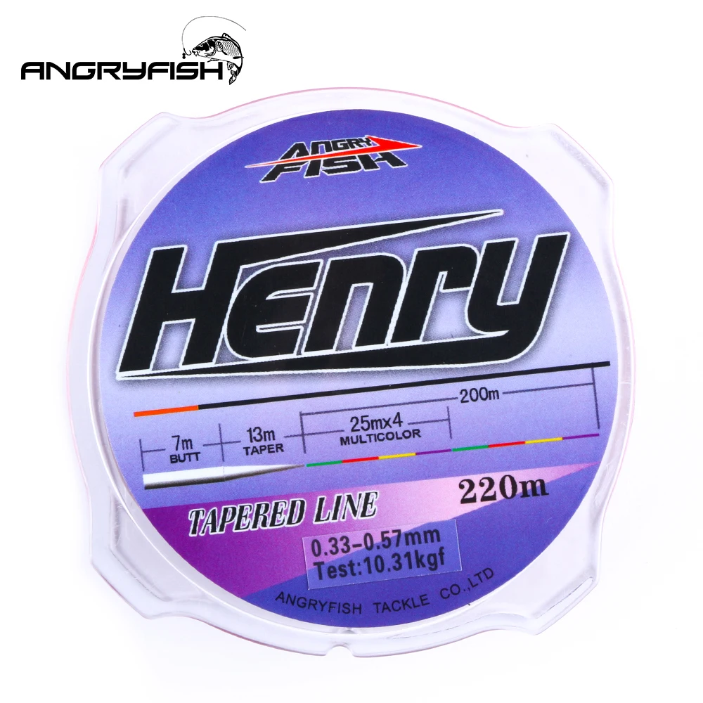 Леска рыболовная Angryfish, нейлоновый конус м, 220 м Леска рыболовная Angryfish, нейлоновый конус м, 220 м