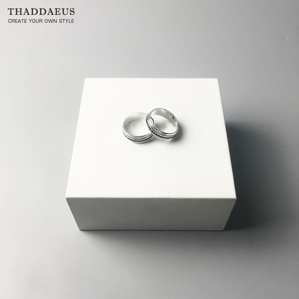 Полосой обгона кольцо Европа Стиль украшения для души качественные Для мужчин и