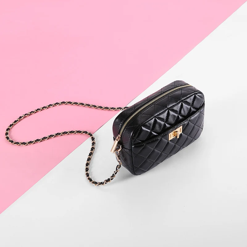 Camelia сумка через плечо из натуральной коровьей кожи модная | Багаж и сумки