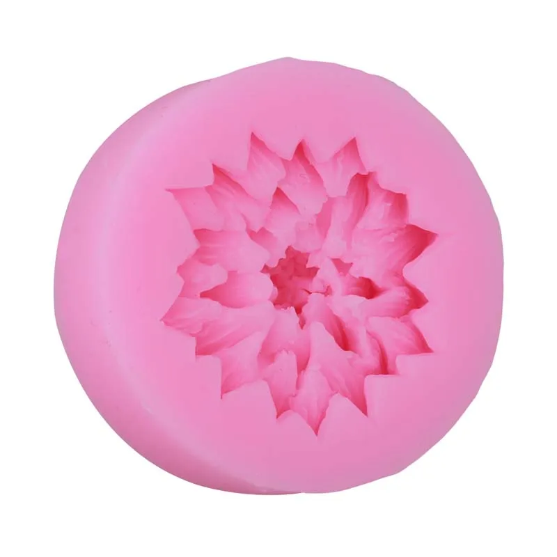 Силиконовая форма в виде розового цветка Форма для торта шоколада дизайн помадки
