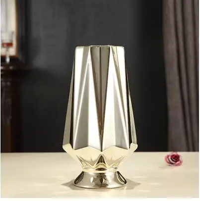 Золотая керамическая ваза красивый фарфор домашняя фотография | Дом и сад