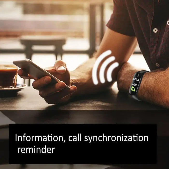 M3 смарт-браслет Фитнес трекер Браслет Водонепроницаемый bluetooth smartwatch светодиодный сообщение монитор сердечного ритма Смарт-браслет