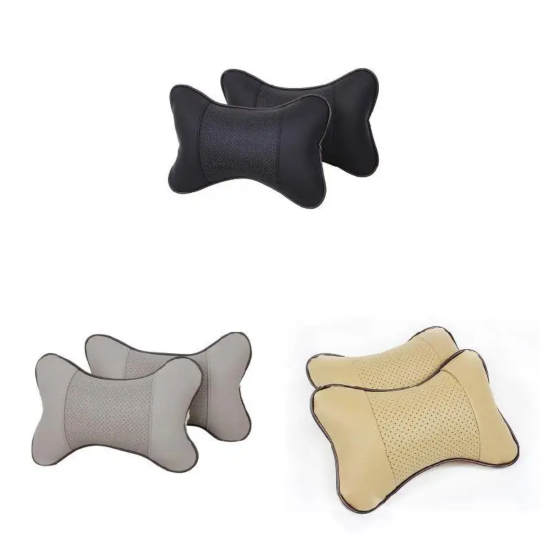 2 шт. дышащие подушки для шеи и подголовника автомобиля чехол сиденья подушка