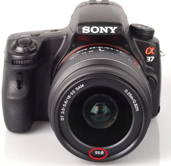 55 мм 0.45x Широкий формат объектив+ макро-объектив для Sony Alpha A77 A280 A290 A380 A390 A580 A590 DSLR Камера с мешком объектива