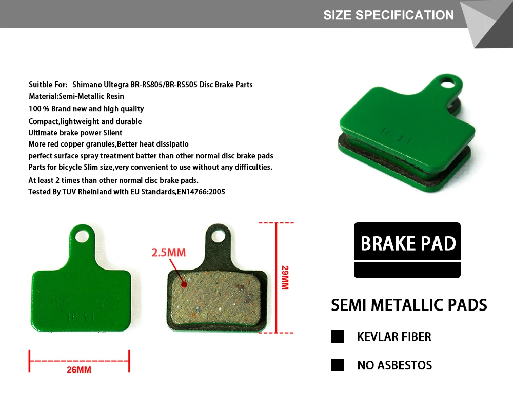 4 пары дисковые Тормозные колодки для велосипеда|bicycle disc brake pads|disc padsbrake pads |