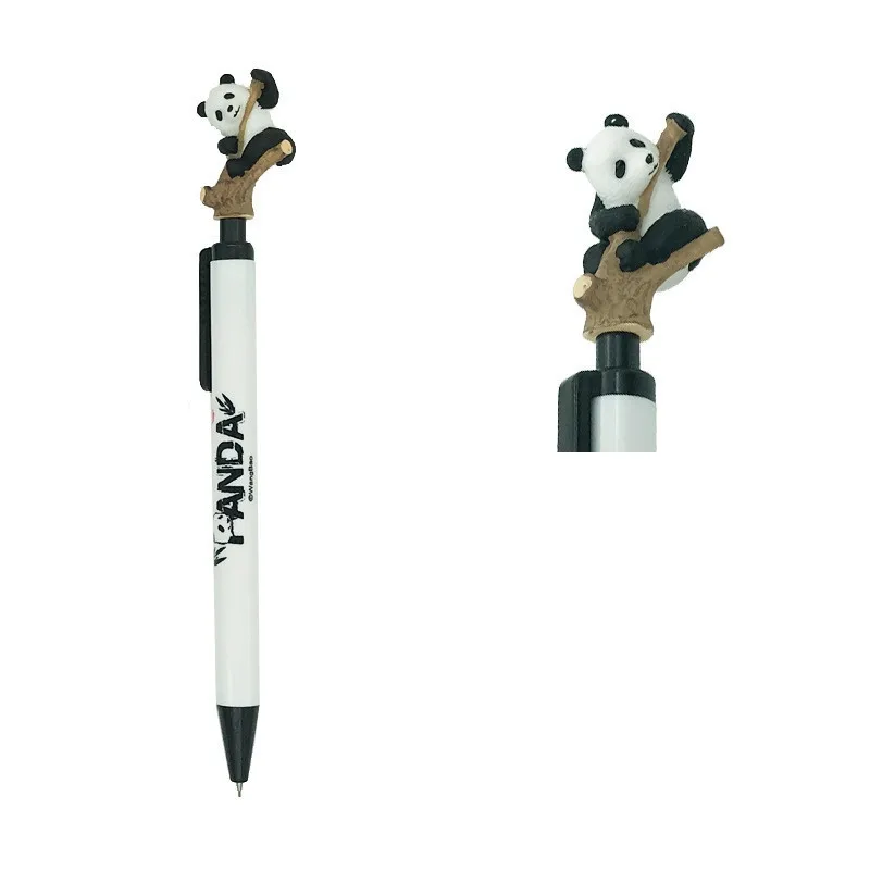 Climemo Mechanical Pencil Writing Supplies Kawaii Cartoon Panda 0.5mm Student Creative Stationery Automatic Pencil For School