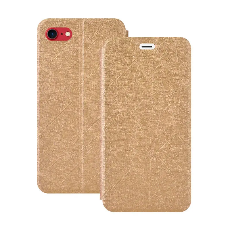 Кожаный флип-чехол для iphone 8 Plus 7 6 S Роскошная деловая защитная сумка-чехол с