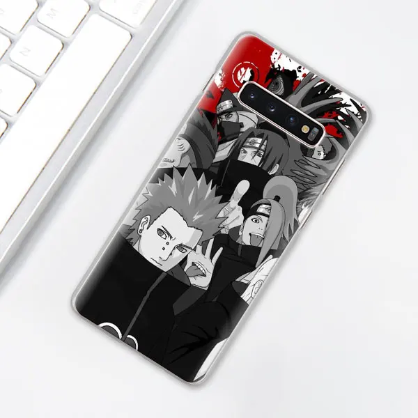 009 Ботинки в стиле аниме «Naruto Akatsuki чехол для телефона для samsung Galaxy S10e S10 плюс S7 S8 S9 Plus, Note 8, 9, 10, плюс S10 5G M20 M30 жесткий чехол Coque - Цвет: 009