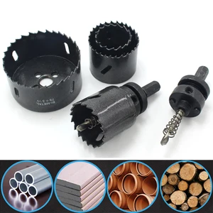 ZtDpLsd 1 шт. 38-114 мм M42 набор для сверления отверстий пилы Набор для резки открывалка сверла резак Holesaw для алюминиевого железа пластины из нержавеющей стали