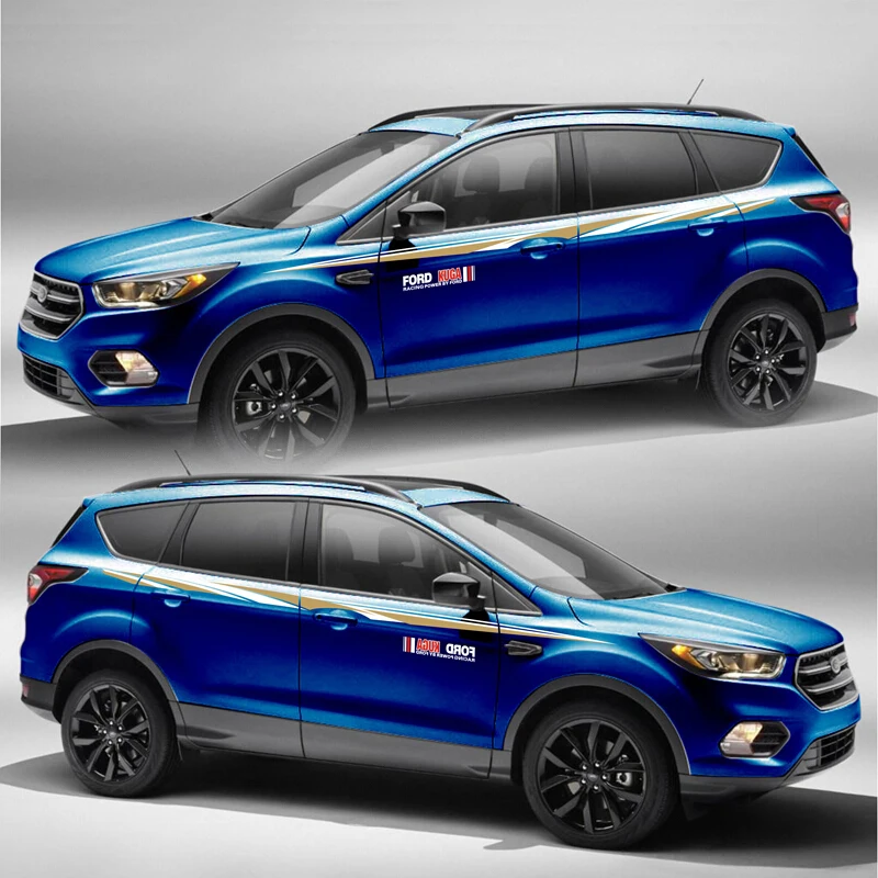 Мир Датун автомобиля Стайлинг спортивный автомобиль стикер для Ford Kuga