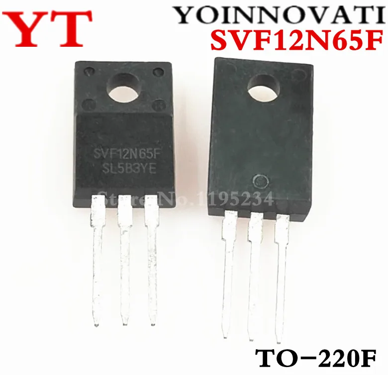 10 шт./лот SVF12N65F SVF12N65 12N65 TO-220F IC, лучшее качество