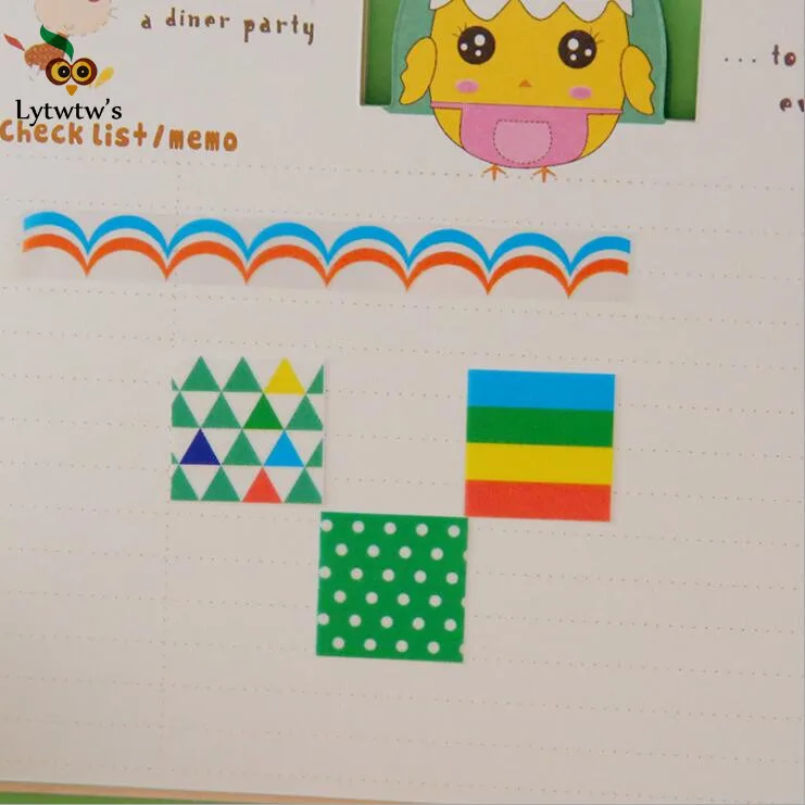 1 шт. Lytwtw новый корейский DIY Kawaii Мини конфеты цвет свежесть канцелярские наклейки |