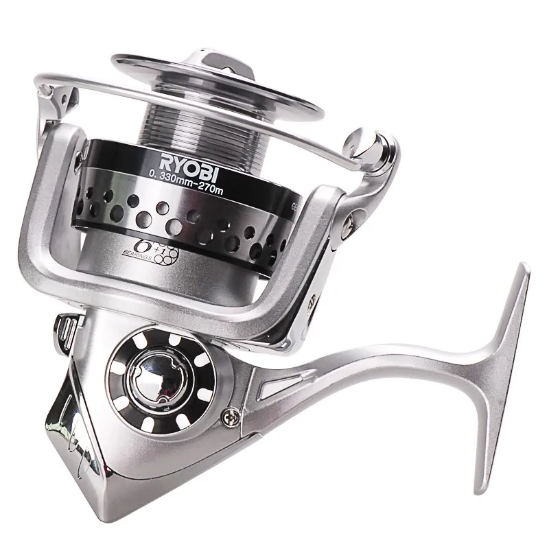 RYOBI PILOT(Навигатор) 1500-6500 Размер спиннинговая катушка 7BB/2,5-5 кг Drag Pesca катушка для ловли карпа приманка рыболовный инструмент Moulinet Peche