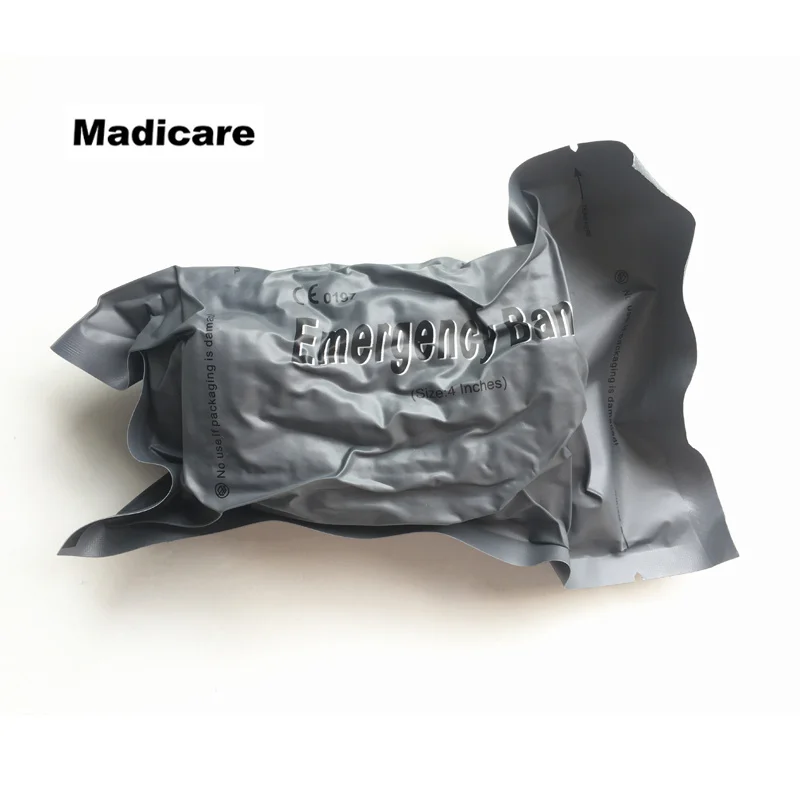 Madicare освежитель повязки травматологический перевязочный, первой помощи, медицинский компрессионный бинт, аварийный бинт, 4 дюйма